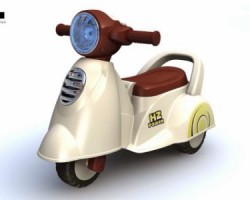Photo of Ride On Car 229 Scoopy in Beige