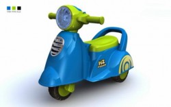 Ride On Car 229 Scoopy in Blue